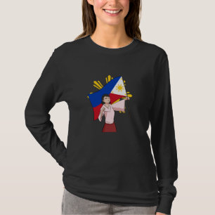 Camiseta Filipinas Pilipinas Orgullosa Bandera Filipina
