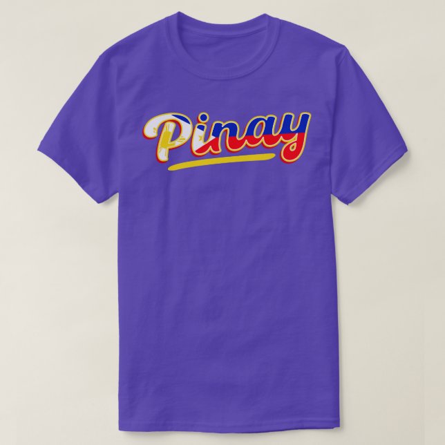 Camiseta Filipinas Pinay (Diseño del anverso)