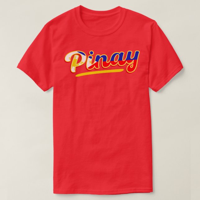 Camiseta Filipinas Pinay (Diseño del anverso)