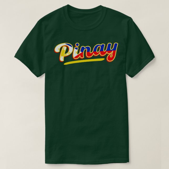 Camiseta Filipinas Pinay (Diseño del anverso)