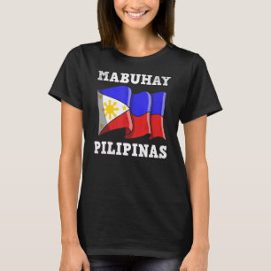 Camiseta Filipinas Pinay Bandera del Orgullo Filipino Mabu