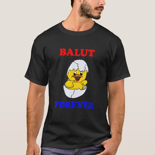Camiseta Filipinas: Pinoy Balut Egg (Anverso)