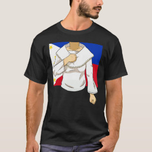 Camiseta Filipinas: Pinoy Pinay Orgullo Filipino Pr
