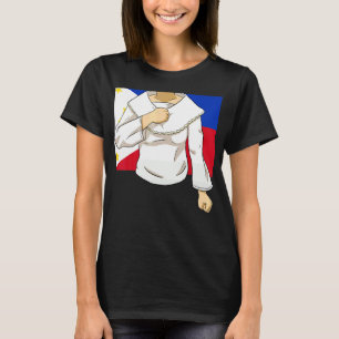 Camiseta Filipinas: Pinoy Pinay Orgullo Filipino Pr