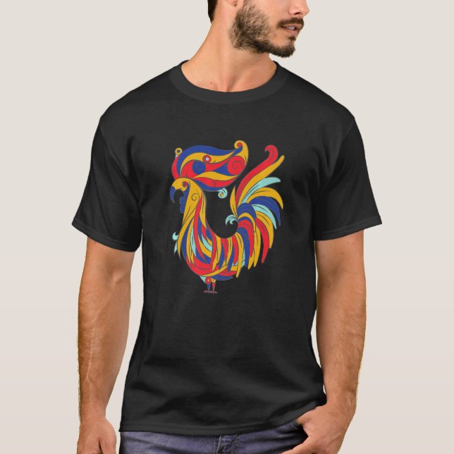 Camiseta Filipinas Rooster Pinoy (Anverso)