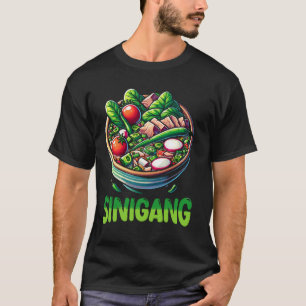 Camiseta Filipinas Sinigang Filipino Food Soup Lover Pino