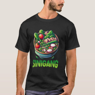 Camiseta Filipinas Sinigang Filipino Food Soup Lover Pino