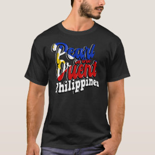 Camiseta Filipinas: Un país filipino pino palmas Sun Mabuh