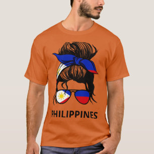 Camiseta Filipinas: Una mujer filipina con un blog despiada