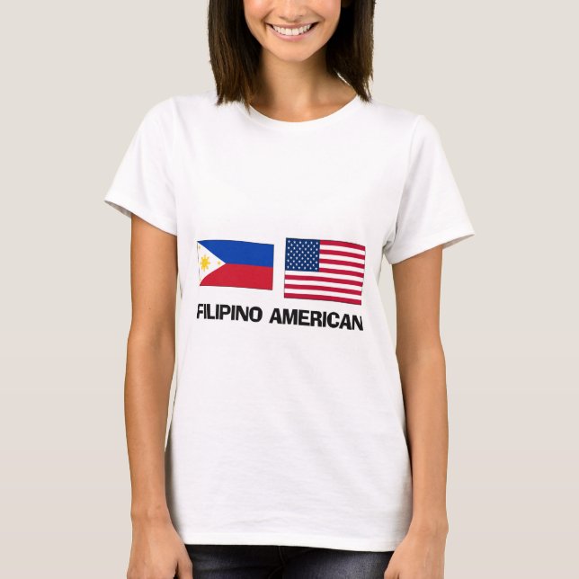 Camiseta Filipino-Americano (Anverso)