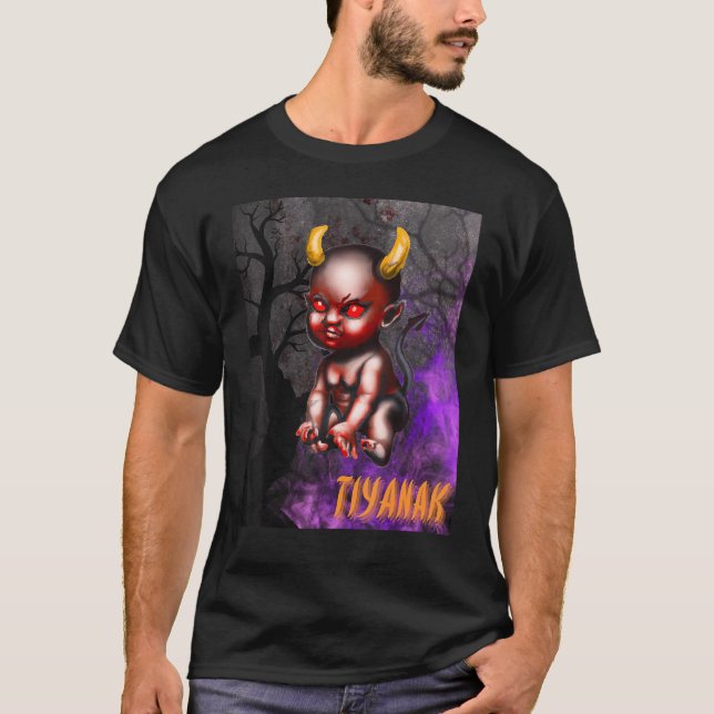 Camiseta FILIPINO HALLOWEEN Tiyanak Baby Aswang Pinoy Mytho (Anverso)