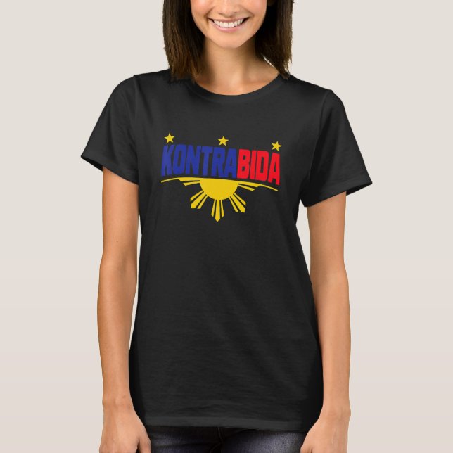 Camiseta Filipino Kontrabida Es Un Pinoy Pinay Filipinas (Anverso)
