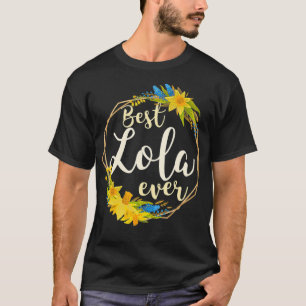 Camiseta Filipino Mothers Day Best Lola Ever for Mom Grandm