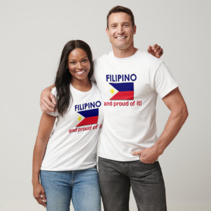 Camiseta Filipino orgulloso