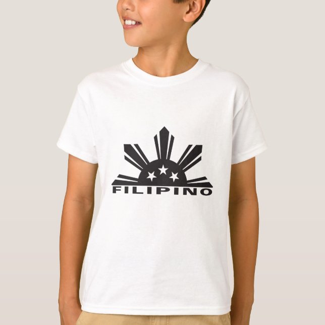 Camiseta Filipino Pinoy Pride (Anverso)