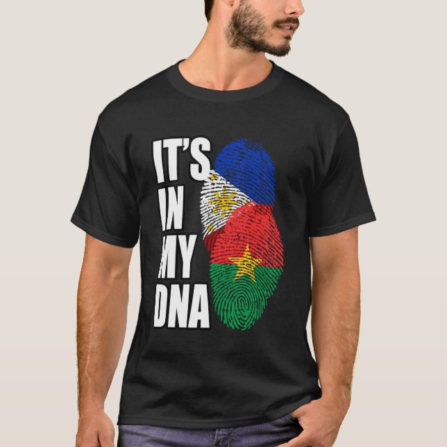 Camiseta Filipino Y Burkinabé Mezclan Patrimonio De La Band (Anverso)