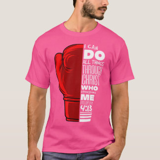 Camiseta Filipinos 413 Cristiano gracioso boxeo religioso B