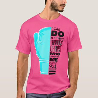 Camiseta Filipinos 413 Cristiano gracioso boxeo religioso B