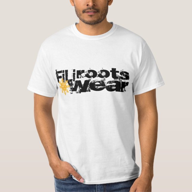 Camiseta filirootswear b/w (Anverso)