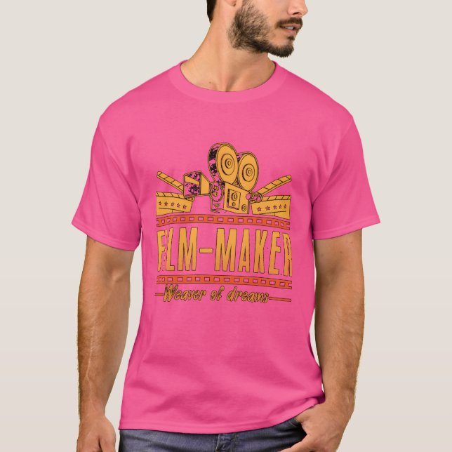Camiseta Filmación CineMaker Weaver Of Dreams Film Cinema (Anverso)