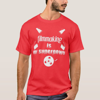 Camiseta filmación es mi flmi de superpotencia de los amant