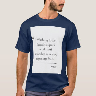Camiseta Filosofía Cita Aristóteles 4
