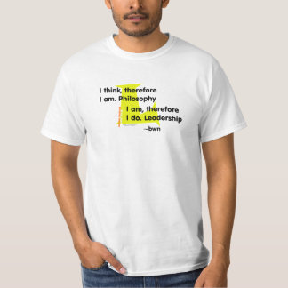 Camiseta Filosofía contra la dirección (amarillo)