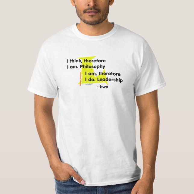 Camiseta Filosofía contra la dirección (amarillo) (Anverso)