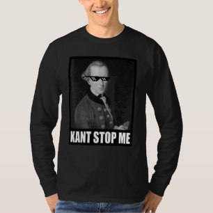 Camiseta Filosofía de Gafas de Sol Diciendo el Meme No Pued