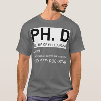 Camiseta Filosofía del doctorado