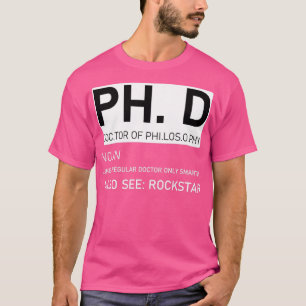 Camiseta Filosofía del doctorado 1