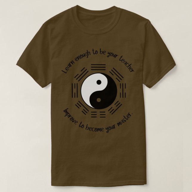 Camiseta Filosofía del Taoista I Ching (Diseño del anverso)