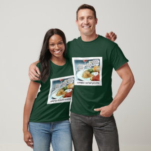 Camiseta Filosofía divertida de comida sobre carbohidratos 