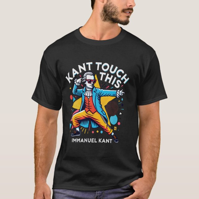 Camiseta Filosofía divertida de Immanuel Kant (Anverso)