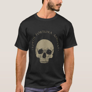 Camiseta Filosofía estética Fortis Fortuna Adiuvat Skull St