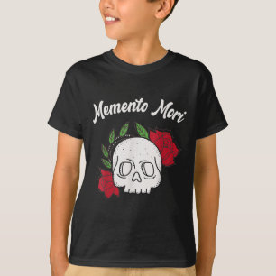 Camiseta Filosofía estética Memento Mori Amor Fati Skull St