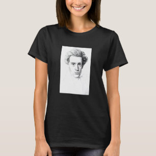 Camiseta Filosofía Existencial de Soren Kierkegaard Filósof