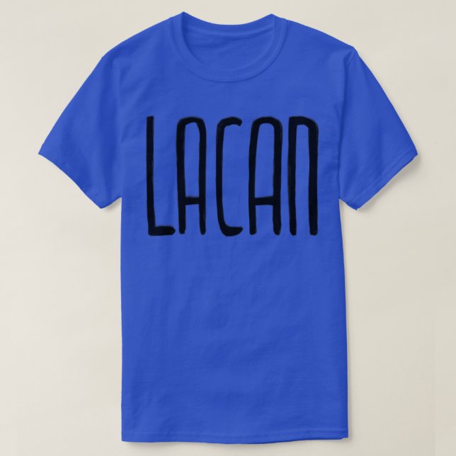 Camiseta Filosofía Lacan (Diseño del anverso)