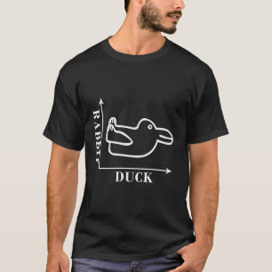 Camiseta Filosofía Wittgenstein Rabbit Duck Illusion