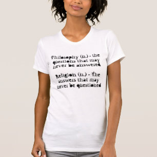 Camiseta Filosofía y religión