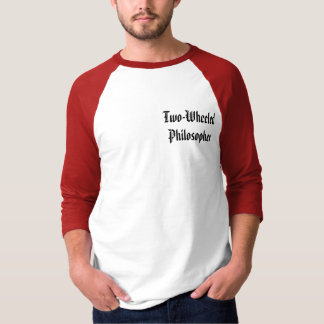 Camiseta Filósofo de dos ruedas