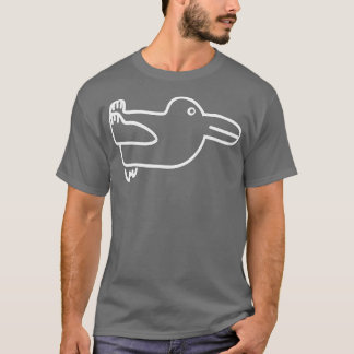 Camiseta Filósofo de ilusión óptica de Pato de Conejo Wittg