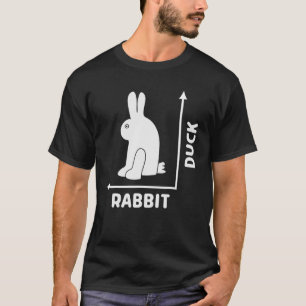 Camiseta Filósofo de pato de conejo de Wittgenstein Nerd Ge