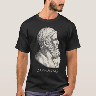 Camiseta Filósofo del griego clásico de Arquímedes