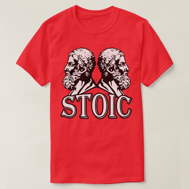 Camiseta Filósofo estoico (Diseño del anverso)
