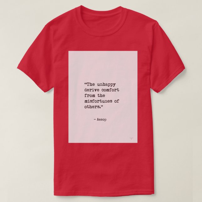 Camiseta Filósofo griego de Esopo (Diseño del anverso)