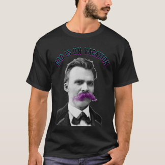 Camiseta Filósofo T-Shirt - Friedrich Nietzsche