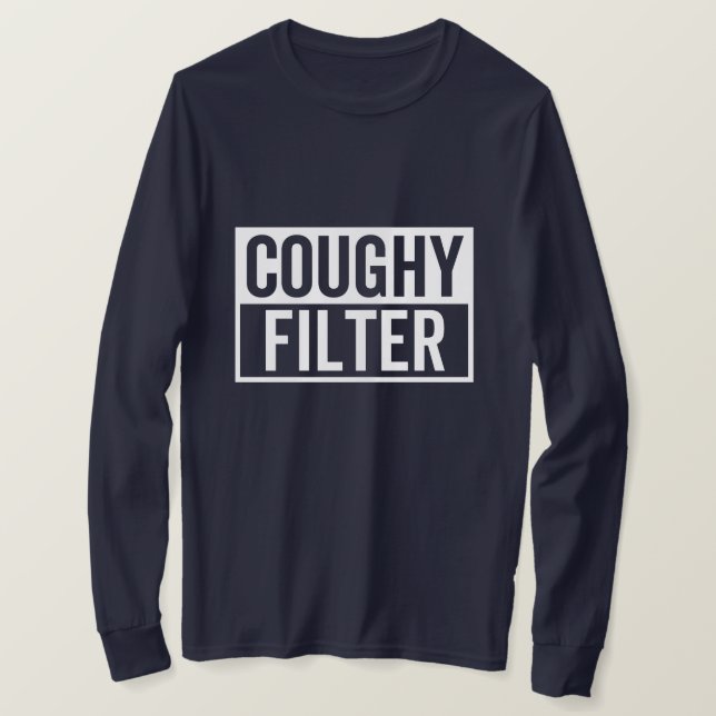 Camiseta filter Coughy (Anverso del diseño)