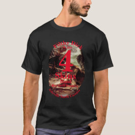 Camiseta Filthy Dick y la banda 4 skins Asheville NC