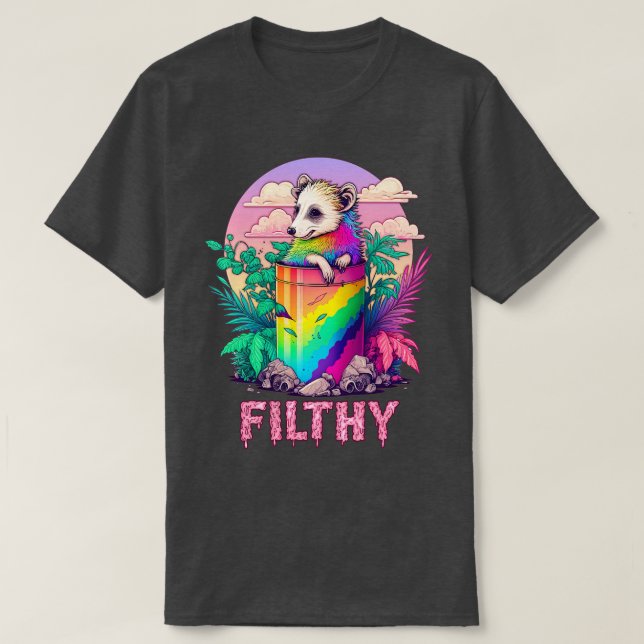 Camiseta Filthy Possum Lover Design (Diseño del anverso)
